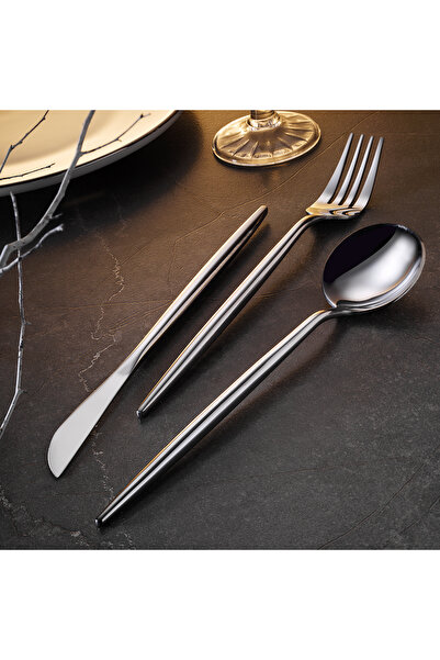 Aryıldız Versay 36 Pieces 6 Person Fork Spoon Knife Set