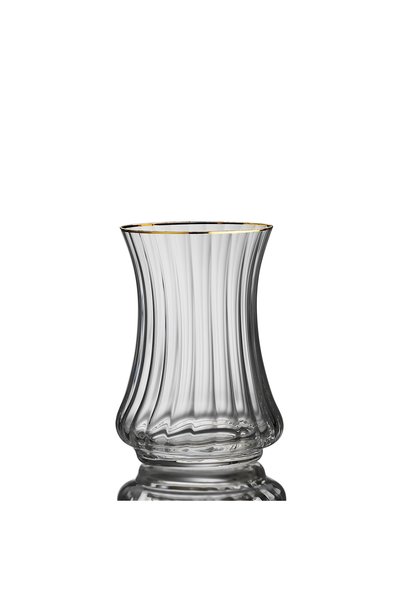 Sandro Moreno 1453 Antik Rose Optik 12 Parça 6 Kişilik Çay Seti 110 ml