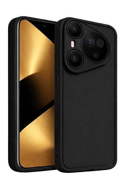 Huawei Pura 70 Pro / Pura 70 Pro Plus Compatible Camera Shielded Matte Silicone Phone Case