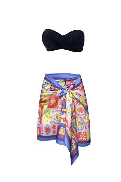 Bolder Kamilla Lila Short Pareo (Not Visible under Clothes)