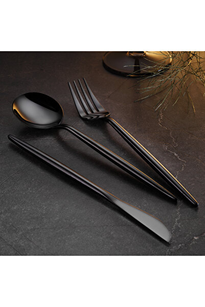 Aryıldız Versay Titanium 36 Pieces 6 Person Cutlery Set