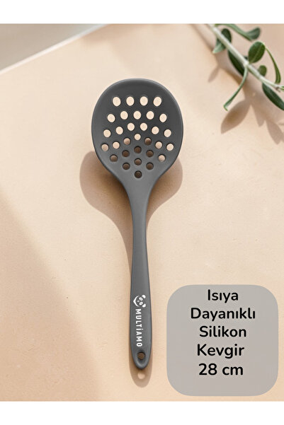 Multiamo Isıya Dayanıklı Silikon Kevgir 26 Cm