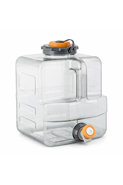 AutoFamily Transparent 8L Water Storage Container with Spout Tap – Water Stor...