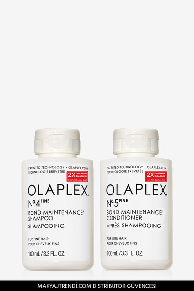 Olaplex Fine Bond Maintenance Cleanse & Condition Travel Duo - İnce Telli Saç...