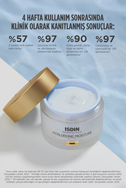 ISDINCEUTICS Hyaluronic Moisture Kuru Ve Normal Ciltler Için Nemlendirici Krem 50 gr