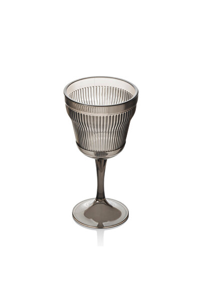 Smoked Glass with Baroque Legs
