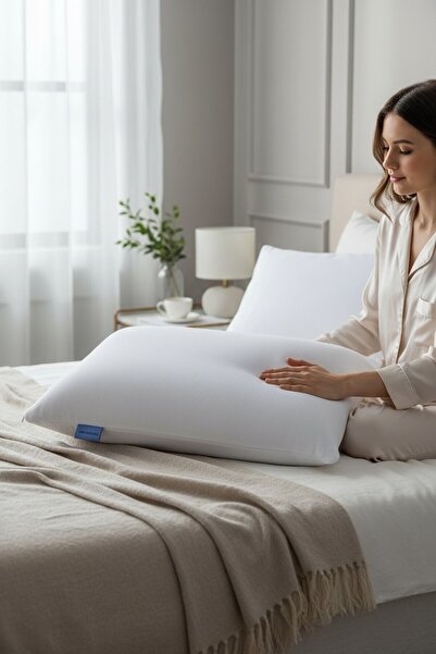 NeoSleep | Visco Deluxe Yastık Ortopedik, Boyun Destekli, Güzellik Yastığı