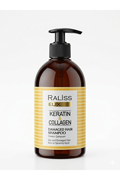 Raliss Elix Collagen&Keratin Repairing Shampoo (for Dry and Damaged Hair)