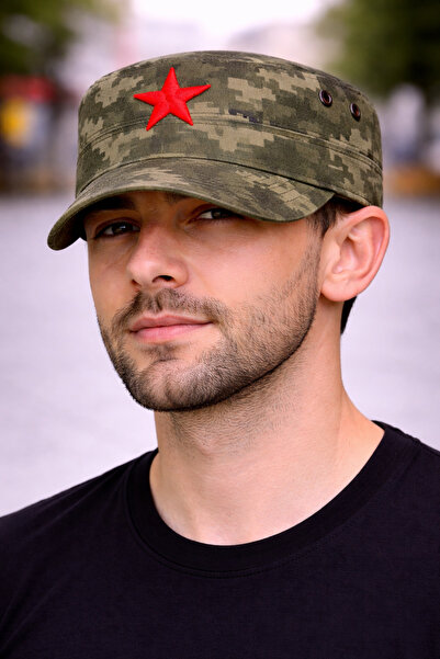 Zeramine 2024 Ανδρικό καπέλο Castro Starry Fidel Castro Καπέλο Unisex Καμουφλάζ