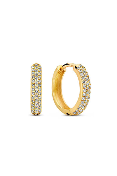 Isabel Bernard De la Paix Laure 14 Karat Gold Ohrringe Mit Diamant 0.25 Karat...