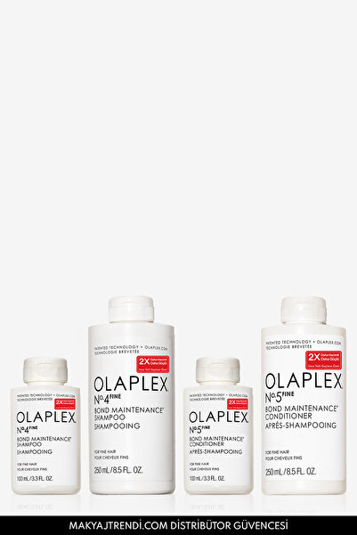 Olaplex Home & Away Fine Hair Daily Ritual Kit Set - İnce Telli Saçlar İçin B...