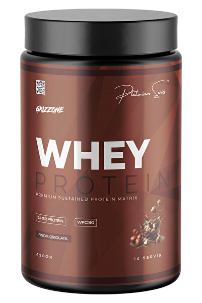 GRIZZONE Whey Proteın Pro 420 Gr ( Fındık Çikolata )