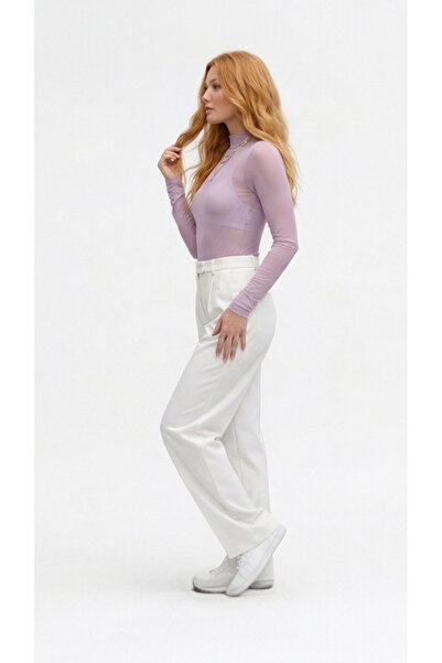 Kallisto Purple Tulle Bodysuit Wide Fit / High Quality