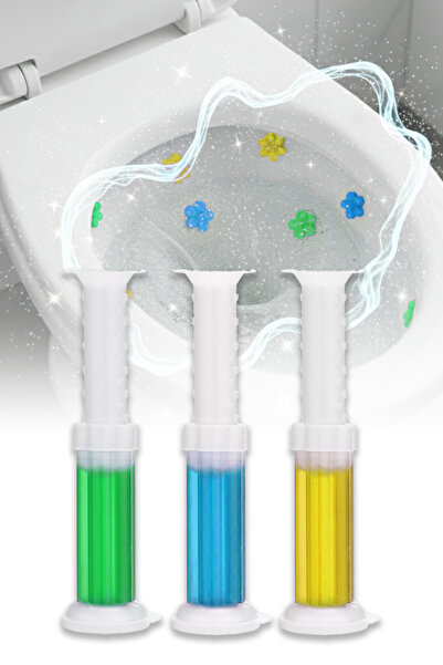 omilife Tuvalet Temizleme Jeli Klozet Banyo Koku Giderici Damga Seti Desenli ...