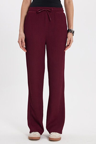 Tudors Γυναικείο παντελόνι Relax Fit με άνετη εφαρμογή, δεμένο στη μέση, ζακά...