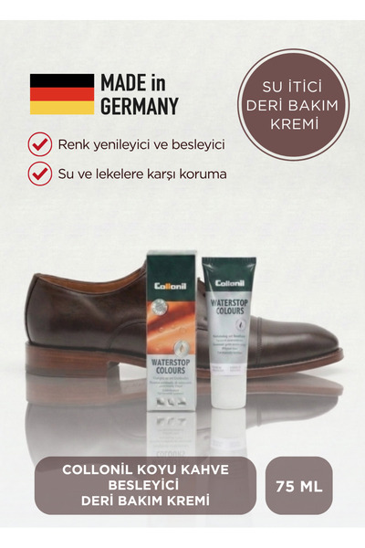 Tuna Waterstop Besleyici ve Su İtici Koyu Kahverengi Deri Bakım Kremi 75 ml – Badem Yağlı 399