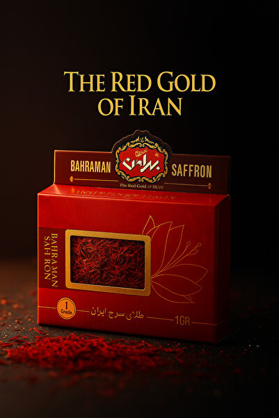 bahraman iran safranı 1gr orijinal