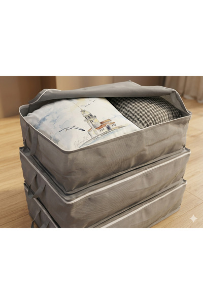 Çınar Ev Tekstil Under-The-Bed Storage Bag - 3-Pack