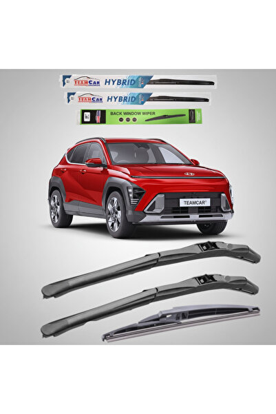 TEAMCAR Hyundai Kona (2023–2026) Υβριδικά Μάκτρα Υαλοκαθαριστήρων |   Πλήρες ...