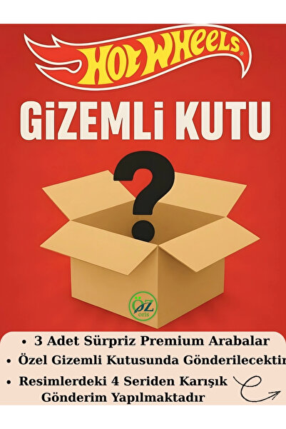 HOT WHEELS Sürpriz Paket 3'lü Premıum Seti - Fast And Furious ve Boulevard Se...
