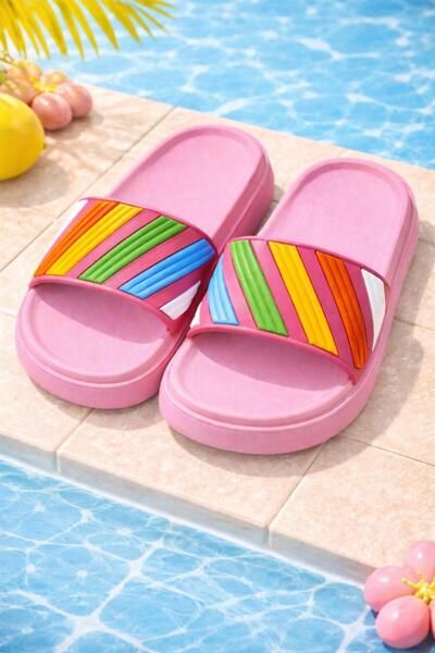 SPOR AYAKKABI MARKET Πλαστικές παντόφλες για κορίτσια eva beach pool wet floor