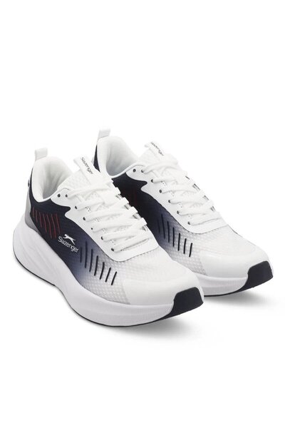 Slazenger Pantofi pentru bărbați WOLLY alb/albastru bleumarin SA14RE004-004