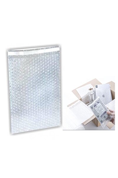 tify Balonlu Patpat Torba, Bantlı Baloncuklu Torba 10Cm x 15Cm + 5Cm (100 Adet)