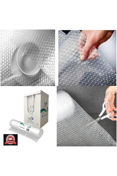 tify Balonlu Naylon 100cm X 5Mt (En: 100 cm, Boy: 5mt.) Üç Katlı Eşya Koruma ...