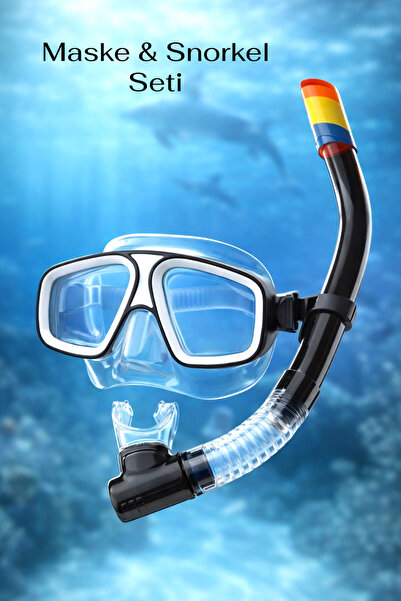 Fidan oyuncak Yetişkin Maske ve Snorkel Seti
