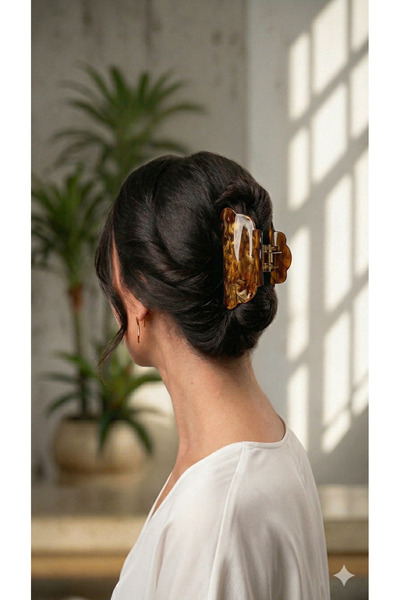 Selay Accessory Gold Look Hair Clip – Stylish Hair Accessory