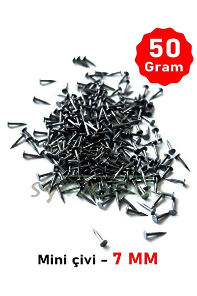 sywoods Mini Hobi Çivisi 7 Mm Siyah 50 GRAM
