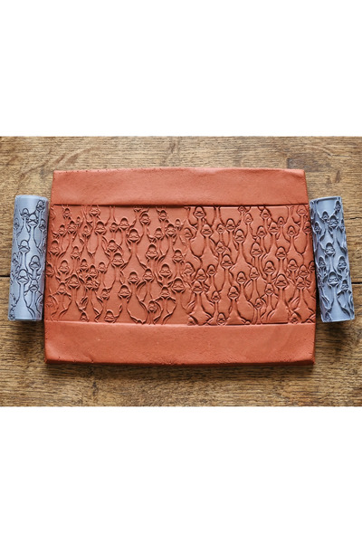 Atölye Dekupaj Model 063 -Kazlar Deboss & Emboss İkili Set Polimer Kil Doku O...