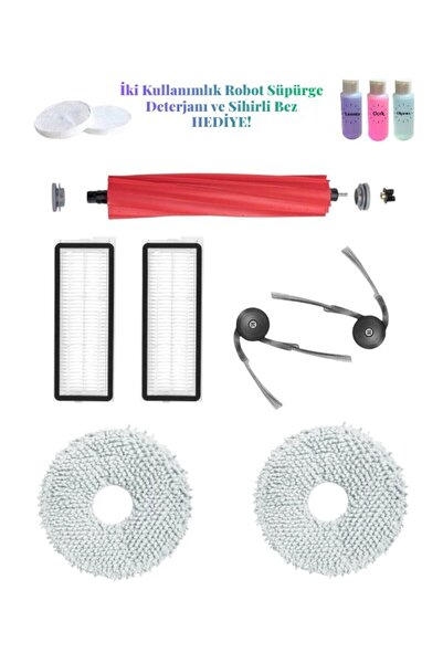 Roborock Σετ ανταλλακτικών 7 τεμαχίων συμβατό με ρομποτική ηλεκτρική σκούπα Q...