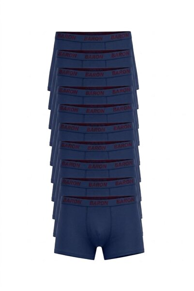 Pi Giyim 10 τεμάχια Indigo Blue Ανδρικά Σορτς Μπόξερ Lycra Οικονομικά Χτενισμ...