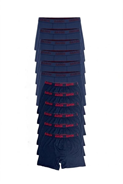 Modaley Giyim 12 Τεμάχια Οικονομικά Σορτς Μπόξερ Λύκρα Μπλε Ινδίγκο - Ναυτικό...