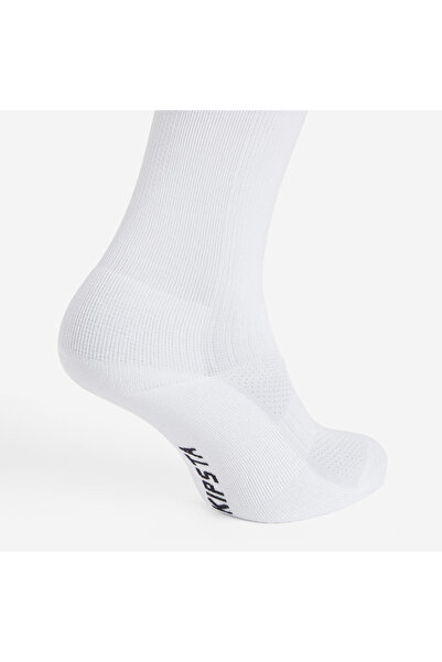 Decathlon Allsix Voleybol Çorabı - Orta Boy Konç - Beyaz - VSK500