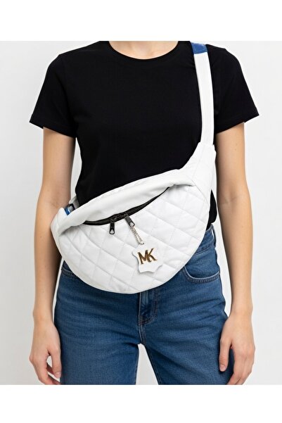 Mocikon Genuine Leather Unisex Diamond Patterned Wide Waist and Chest Freebag...