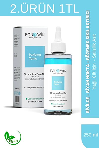 Four Win Gözenek Sıkılaştırıcı Arındırıcı Yağlı & Akneli Ciltler ( %2 Salicyl...