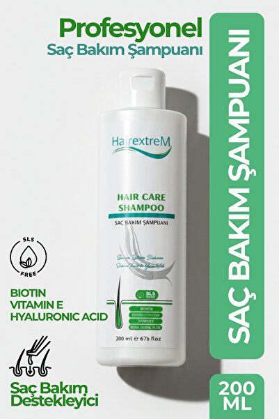 hairextrem Sülfatsız Biotinli Dökülme Karşıtı Profesyonel Saç Bakım Şampuanı ...