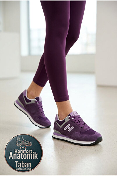 Hammer Jack Chile Lazer Lila Γυναικεία Δερμάτινα Αθλητικά Παπούτσια10219253-g