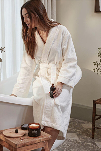 Green Black Γυναικεία κρέμα μπουρνούζι της σειράς Lara Prestij, 100% βαμβάκι ...