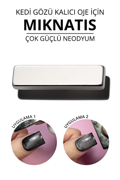 MOMO professional Çok Güçlü Neodyum Mıknatıs Kedi Gözü Kalıcı Oje İçin