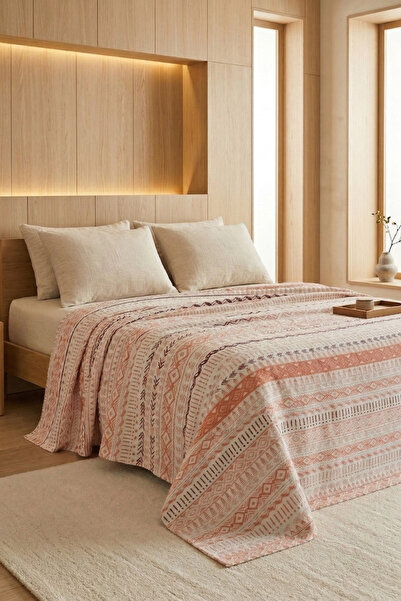 Menderes Home Cotton Collection Διπλό Πικέ Havana