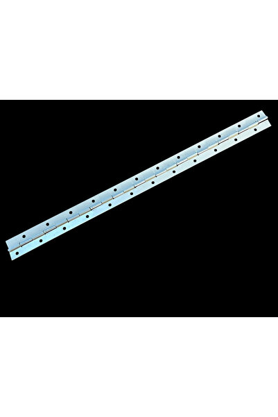 GÜVEN METAL PRES İŞLERİ 175 CM BOY MENTEŞE 1 ADET BEYAZ KAPLAMA (0.5 mm kalın...