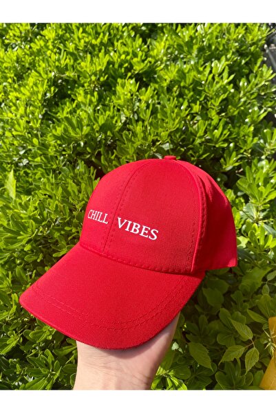 sf collection CHILL VIBES Baskılı Unisex Basic Spor Şapka