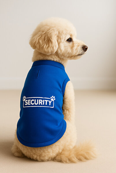 MPZ Pets Cat and Dog Clothing & Dress - Saks Blue Security Undershirt