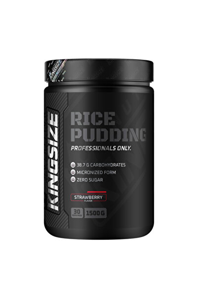 Kingsize Nutrition Rice Pudding 1500 Gr - Çilek
