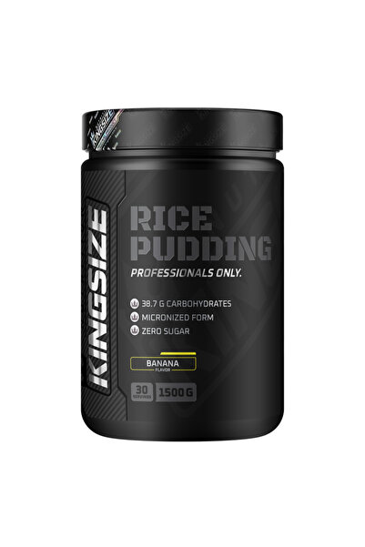 Kingsize Nutrition Rice Pudding 1500 gr - Muz