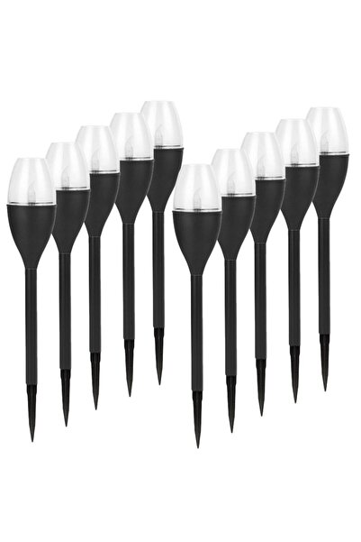 Flippy Lampă solară LED Tip Pahar Vin Gradina Flippy, 37.5cm, Efect de flacăr...