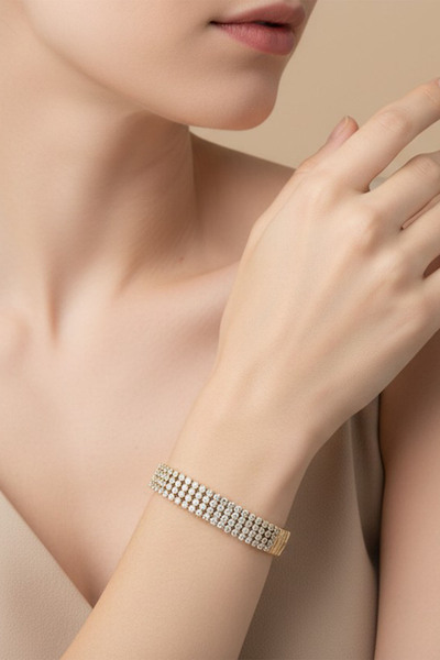 XUPING JEWELRY STİL İNCİSİ/XUPING JEWELRY MARGARİTA ZİRKON TAŞLI BİLEKLİK